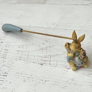 Vintage Home Inferiors Rabbit Candle Snuffer